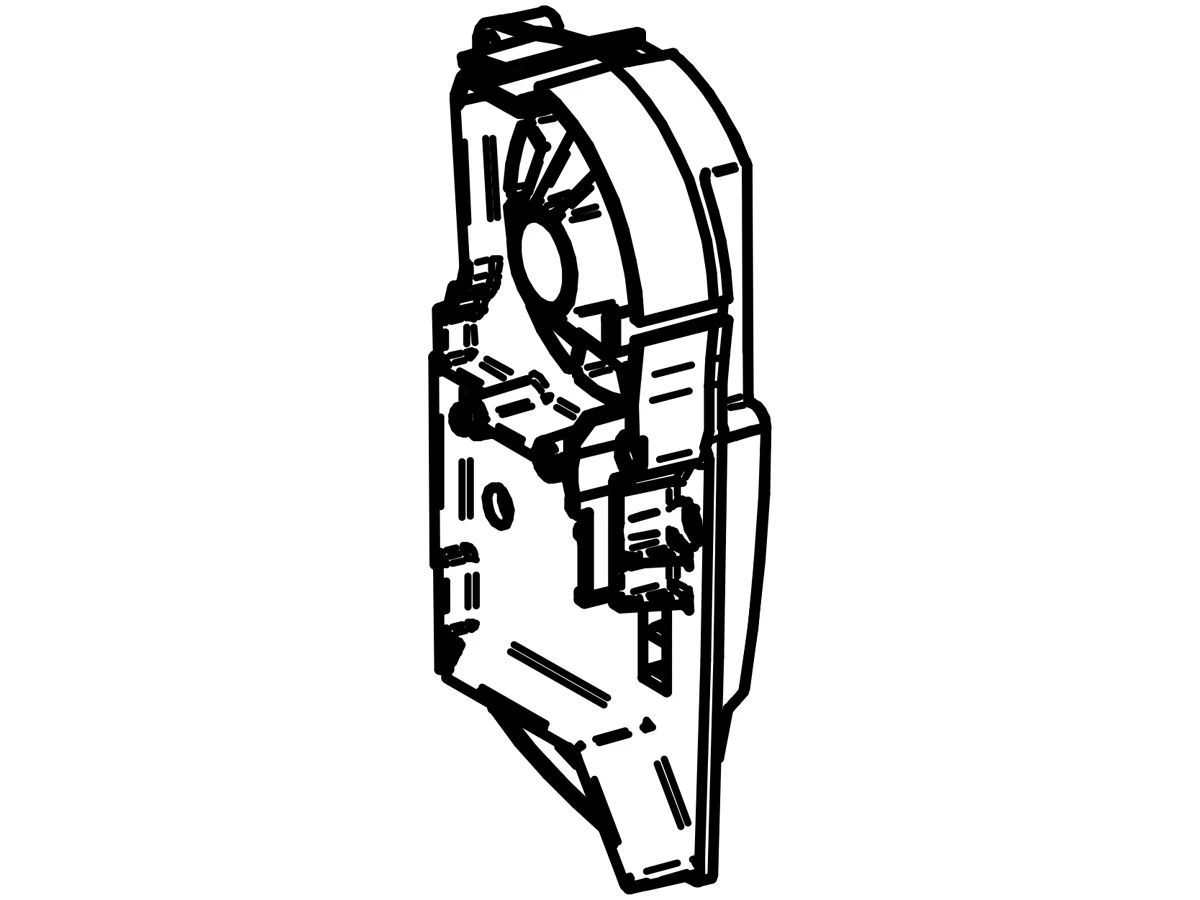 Thule Omnistor Binnenkap Rechts 5003 2 Thule Omnistor Binnenkap Rechts 5003 - Afbeelding 2