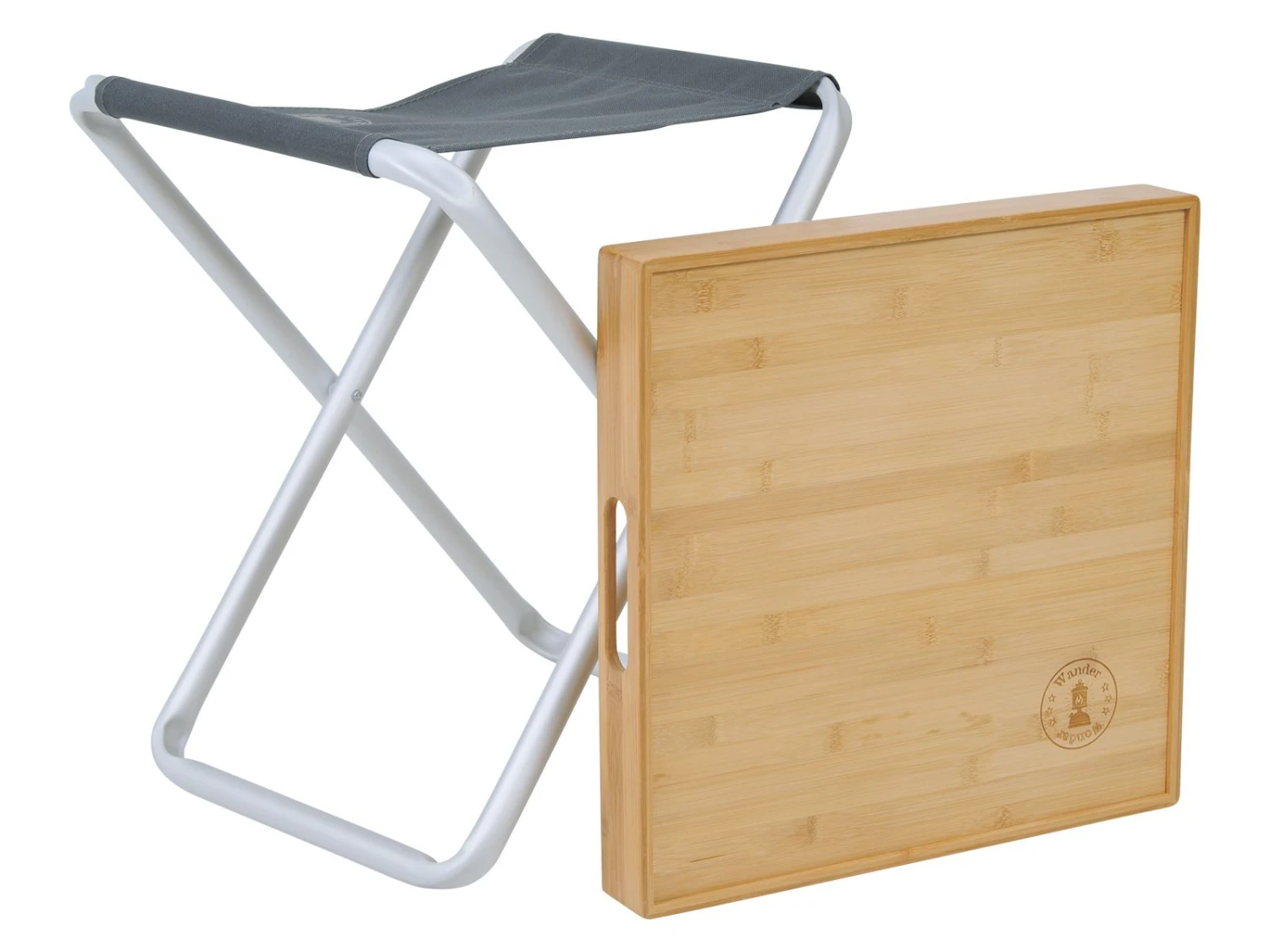 Wander Wonder Bamboe Viskruk Met Oplegblad 2 Wander Wonder Bamboe Viskruk Met Oplegblad - Afbeelding 2