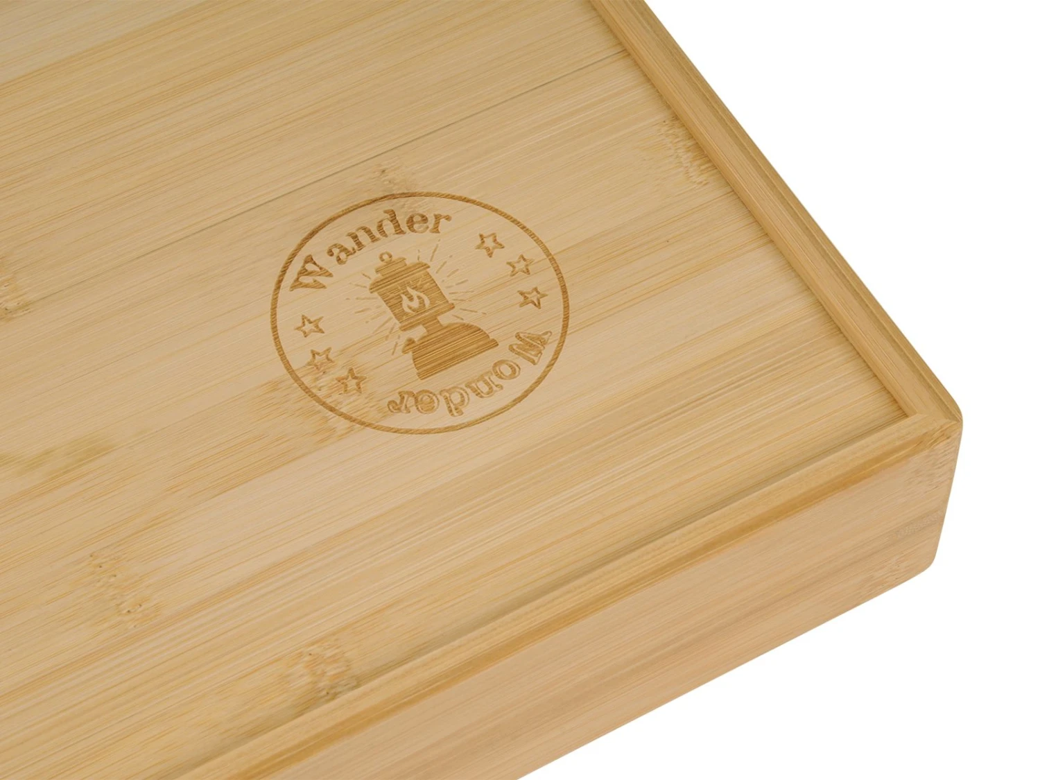 Wander Wonder Bamboe Viskruk Met Oplegblad 3 Wander Wonder Bamboe Viskruk Met Oplegblad - Afbeelding 3