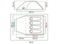 Coleman Kobuk Valley 4 Plus BlackOut Koepeltent -Outdoor Kampeerwinkel 508075 508075 images other coleman kobuk valley 4 plus afmetingen ecommerce