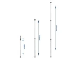 ProPlus Telescopische Luifelstaanders -Outdoor Kampeerwinkel proplus telescopische tentstokken 4 ecommerce 3709